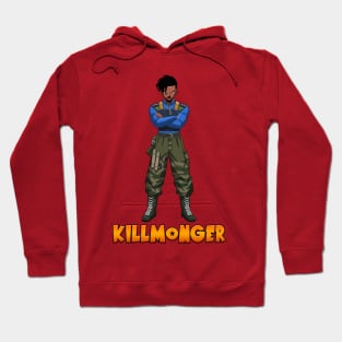 Killmonger hoodie red top